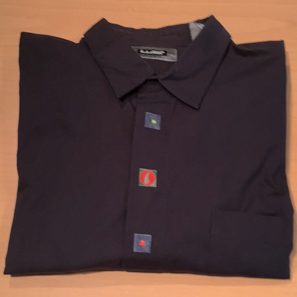 Wilke-Rodriguez Button-Down Shirt Embroidered